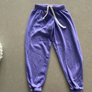 Katie j NYC purple Dylan sweatpants